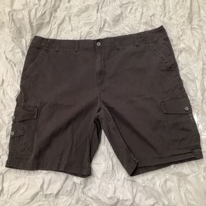 Dark Grey Cargo Shorts